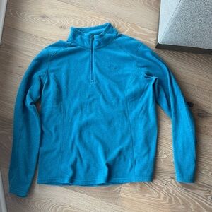 Northface Blue Fleece Quarterzip